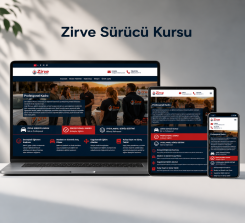 Sürücü Kursu Web Tasarım